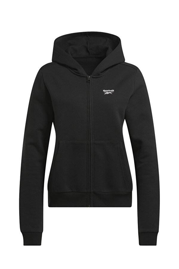 REEBOK Clothing Reebok Ri Sl Fleece Fz Черный