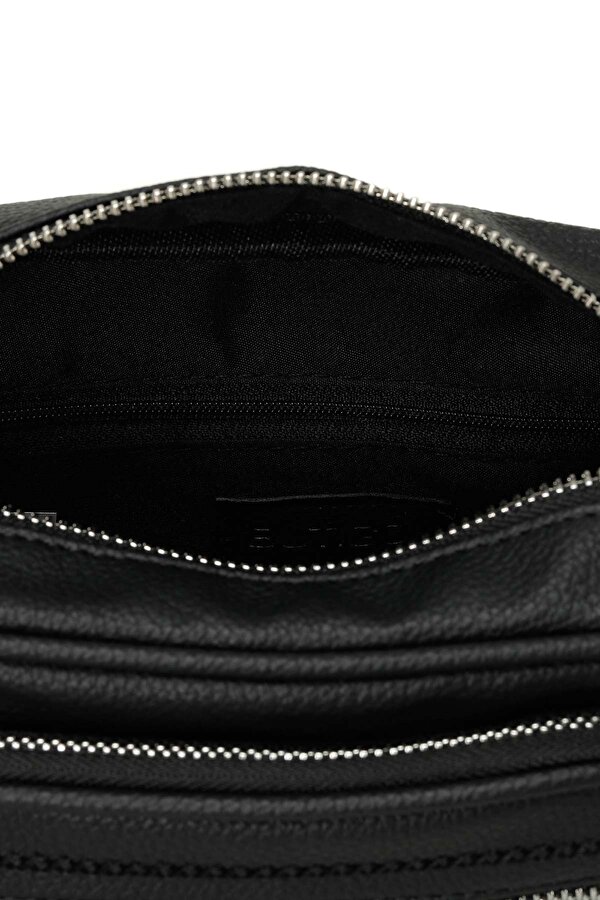 Butigo NTRL NKS DTY CPRZ 4PR Siyah Kadın Çapraz Çanta