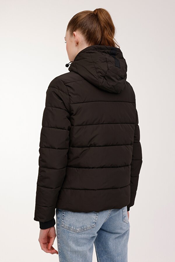 Lumberjack Wl Apreski 2Sn31 4Pr Черный Женщина Короткая Куртка