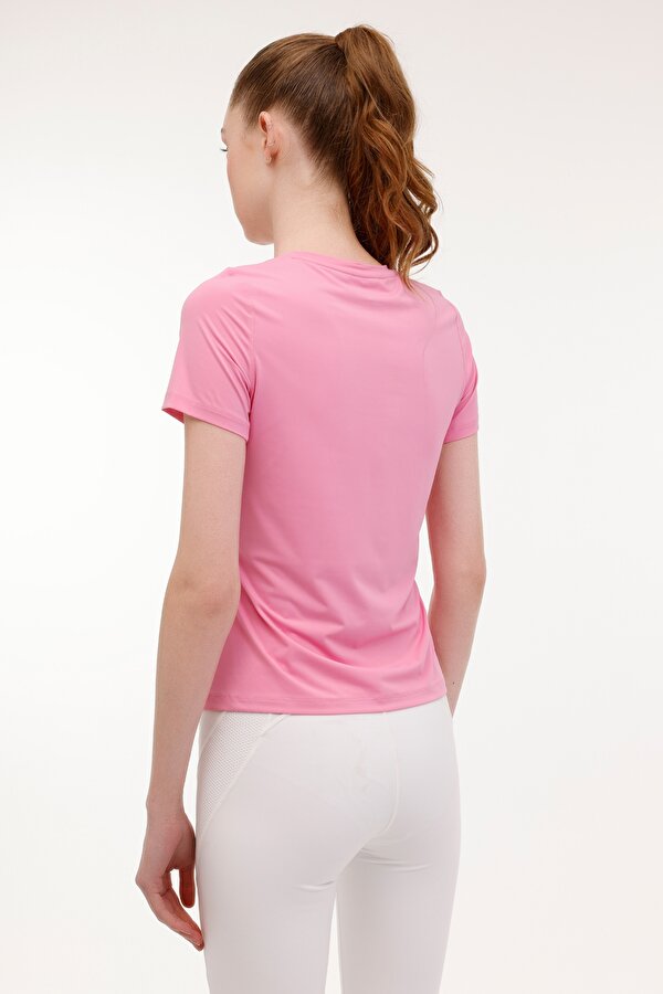 Lumberjack WL CHEN 11-162325105 4PR Pembe Kadın Kısa Kol T-Shirt