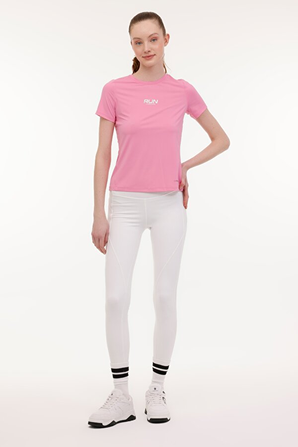 Lumberjack WL CHEN 11-162325105 4PR Pembe Kadın Kısa Kol T-Shirt