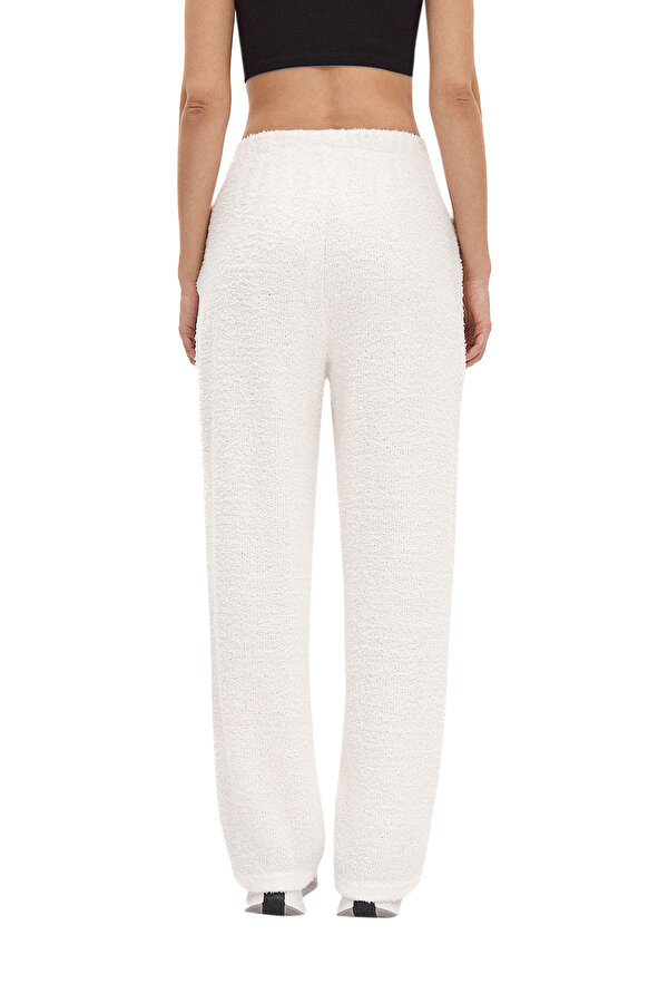 Reebok Wde Cozy Bottom Экрю Женщина Спортивные Брюки