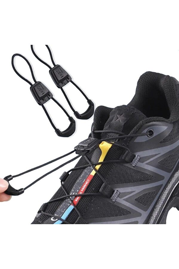 SRTfootcare Akıllı Kilitli Outdoor Ayakkabı Bağcığı 120cm 1 Çift