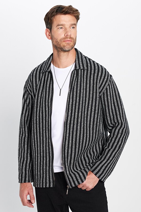 Tudors Erkek Relax Fit Rahat Kesim Kışlık Gömlek