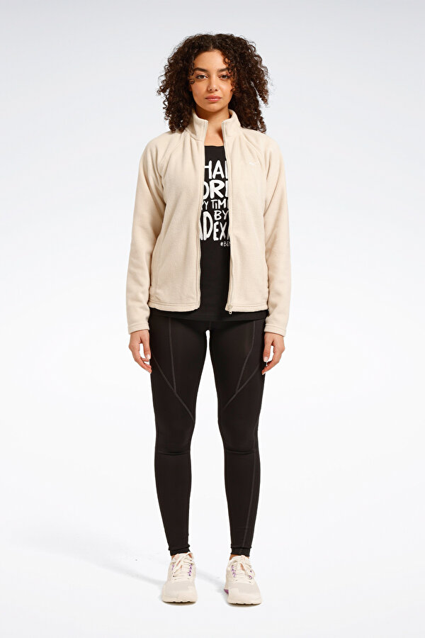 Reebok SERVANO JACKET Bej Kadın Polar
