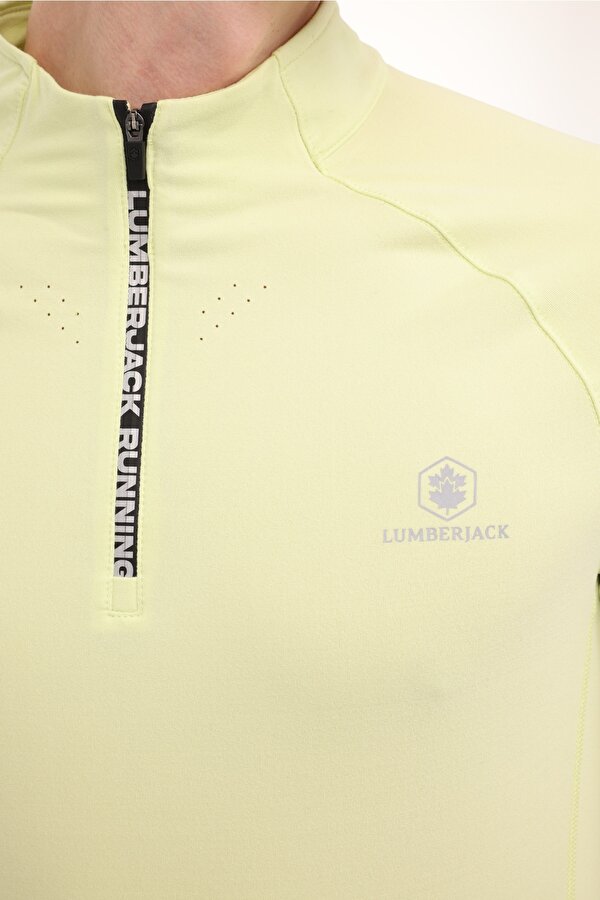 Lumberjack ML MAXI 16A-FW84 4PR LIME MULINE Erkek Sweatshirt