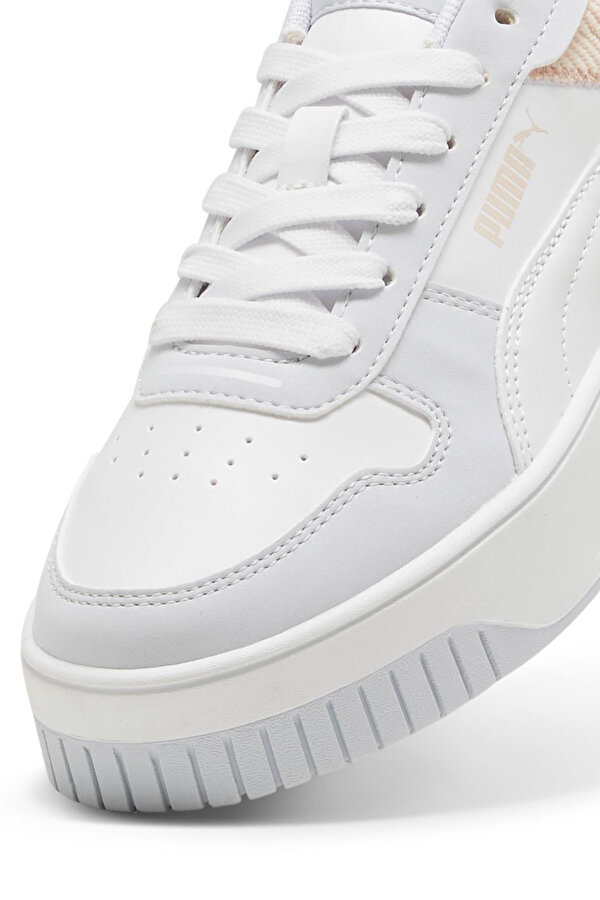 Puma Carina Street Cord Jr Серебряный Подросток, Девоч. Полуботинки