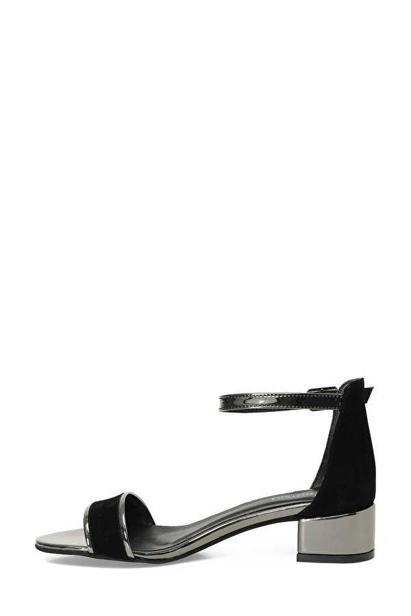 Butigo 21S-701 5FX Siyah Kadın Topuklu Sandalet