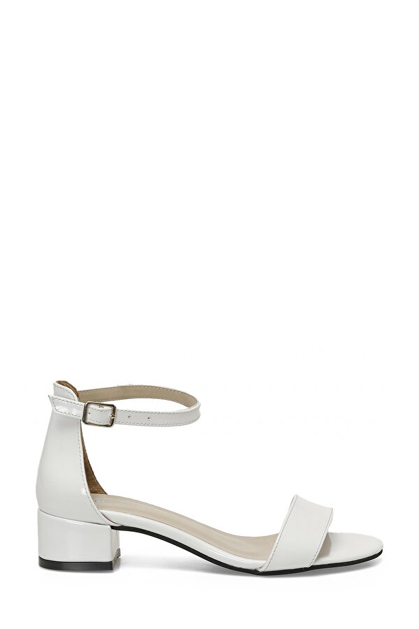 Butigo 25S-277 5FX Beyaz Kadın Topuklu Sandalet