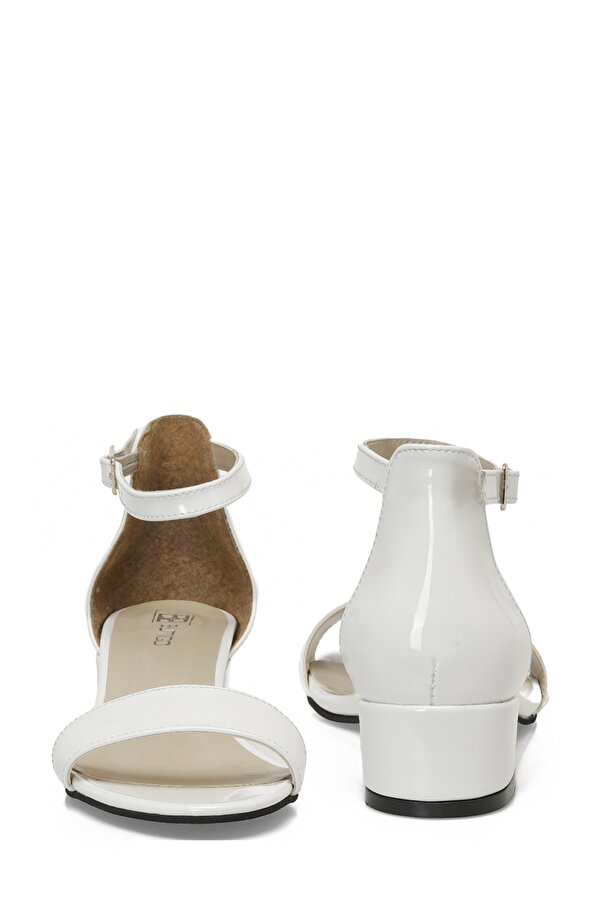 Butigo 25S-277 5FX Beyaz Kadın Topuklu Sandalet