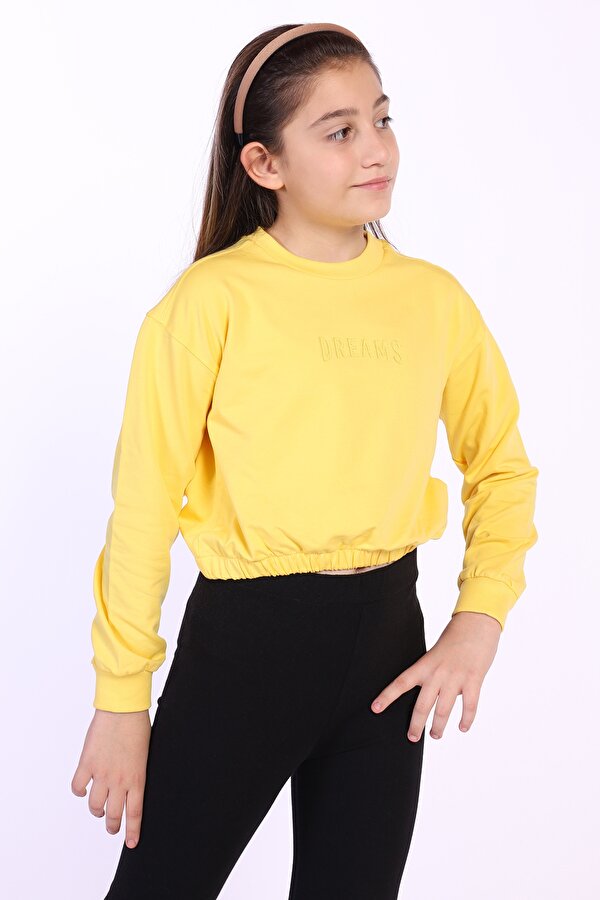 Toontoy Kids Toontoy Kız Çocuk Dreams Nakışlı Sweatshirt