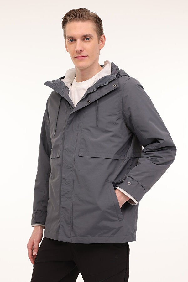 Lumberjack Ml Ghost 2-Urbn-5 4Pr Серый 017 Мужчина Короткая Куртка