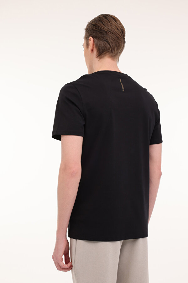 Lumberjack ML ZOME 11ITL-GD10 4PR Siyah Erkek Kısa Kol T-Shirt