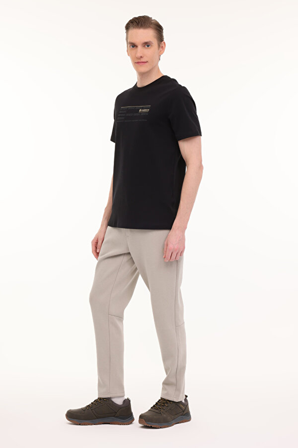 Lumberjack ML ZOME 11ITL-GD10 4PR Siyah Erkek Kısa Kol T-Shirt