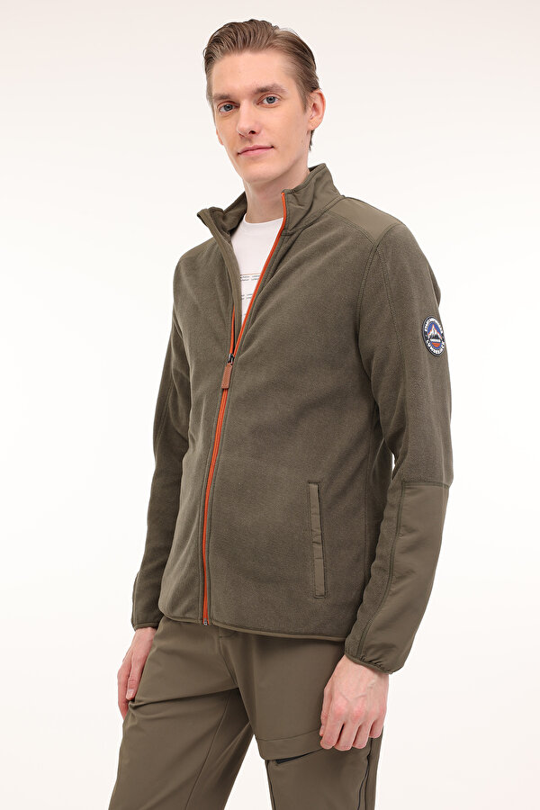 Lumberjack ML SEMS 7HUATFW24002M 4PR Haki Erkek Polar