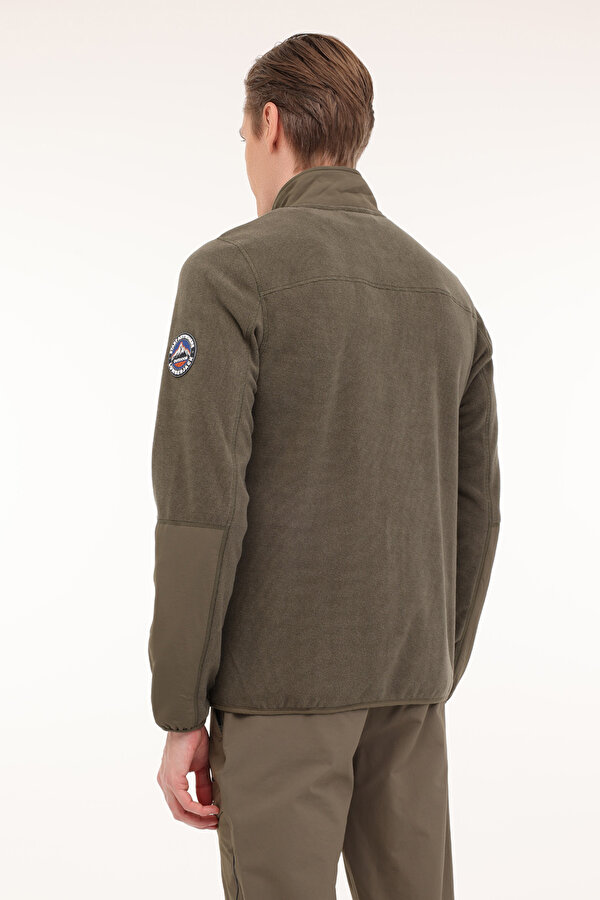 Lumberjack ML SEMS 7HUATFW24002M 4PR Haki Erkek Polar