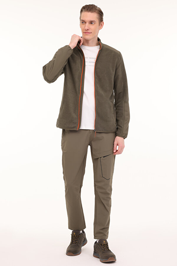 Lumberjack ML SEMS 7HUATFW24002M 4PR Haki Erkek Polar