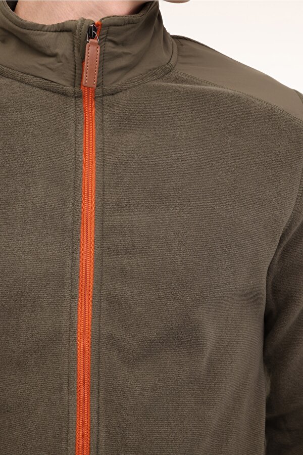 Lumberjack ML SEMS 7HUATFW24002M 4PR Haki Erkek Polar