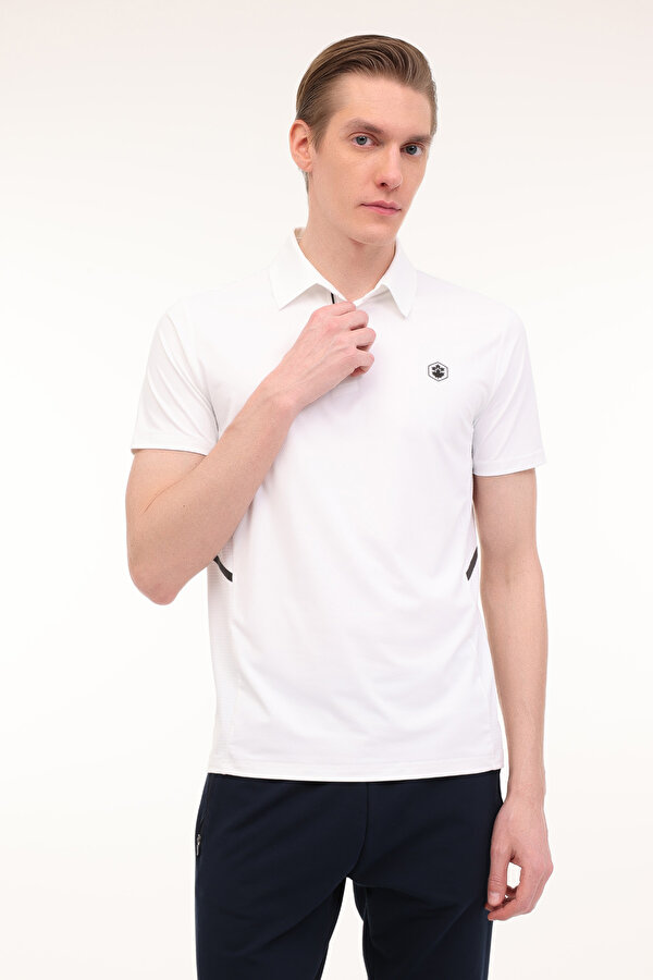 Lumberjack ML TANS 12ANT-P-1M 4PR Beyaz Erkek Kısa Kol T-Shirt