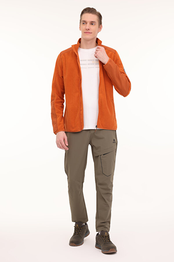 Lumberjack ML SEMS 7HUATFW24002M 4PR Turuncu Erkek Polar