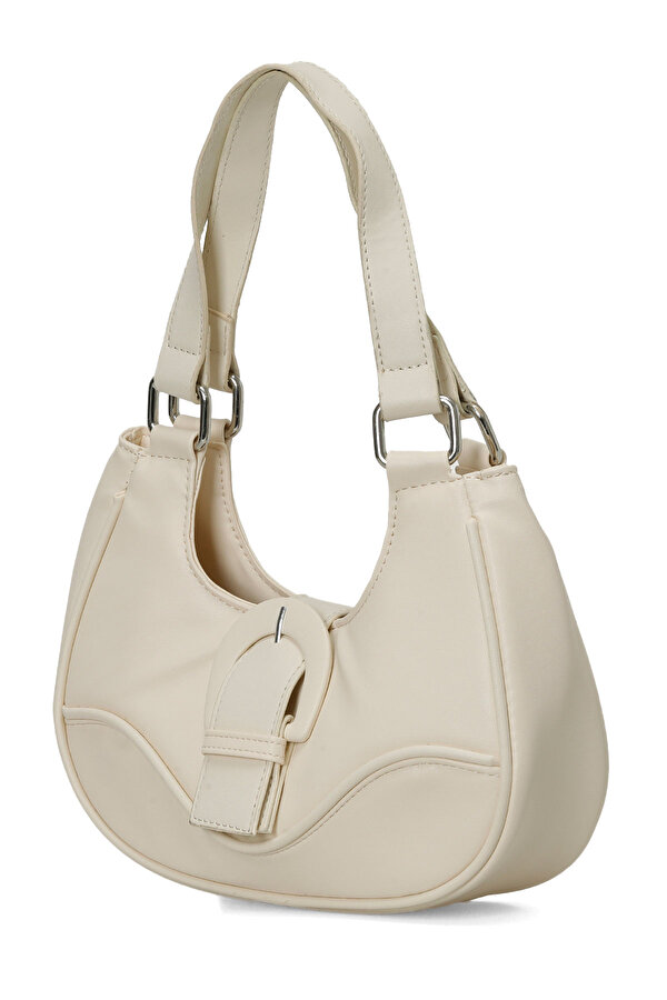 Butigo CLT KMR BGT 4PR Ekru Kadın Omuz Çantası