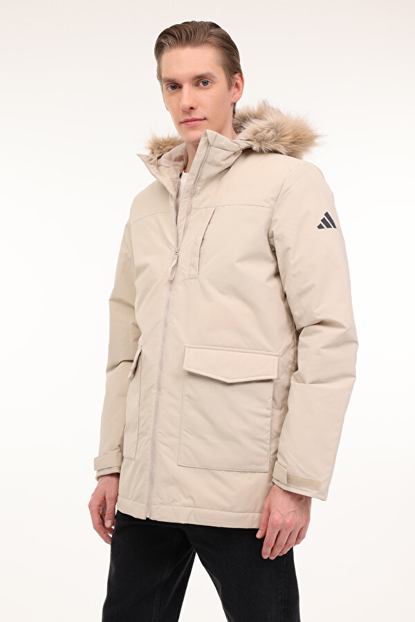 adidas PAVERIC FUR PAR Bej Erkek Ceket