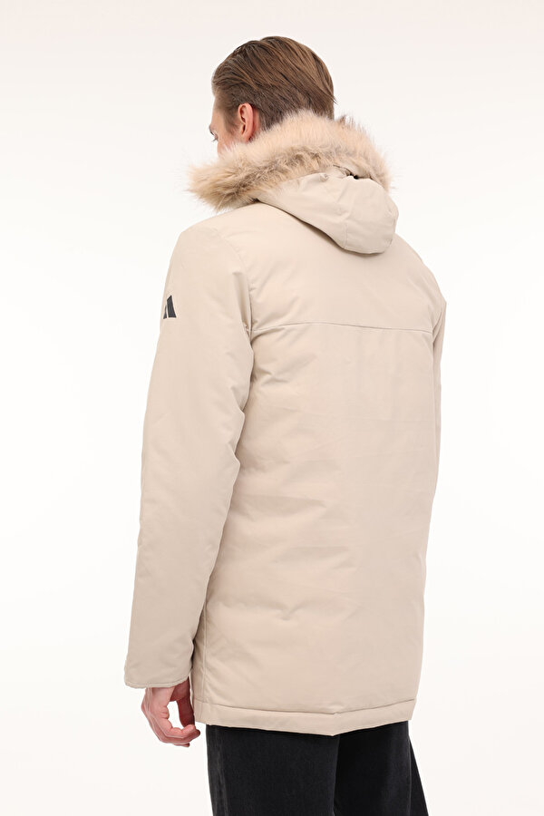 adidas PAVERIC FUR PAR Bej Erkek Ceket