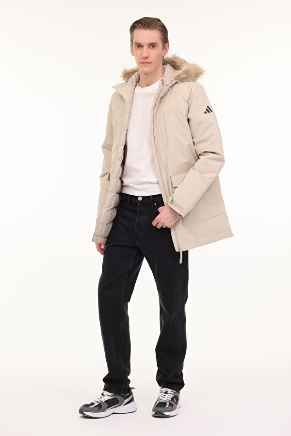 adidas PAVERIC FUR PAR Bej Erkek Ceket