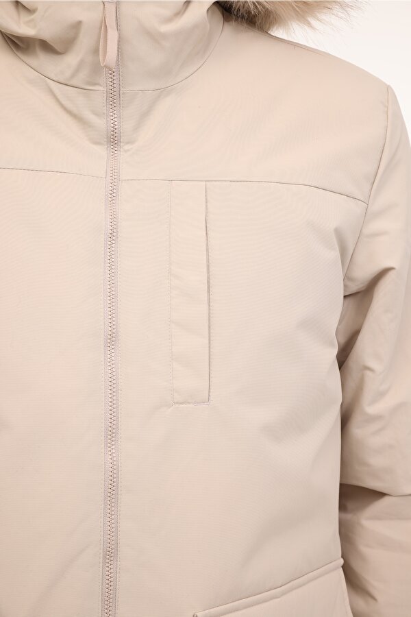 adidas PAVERIC FUR PAR Bej Erkek Ceket