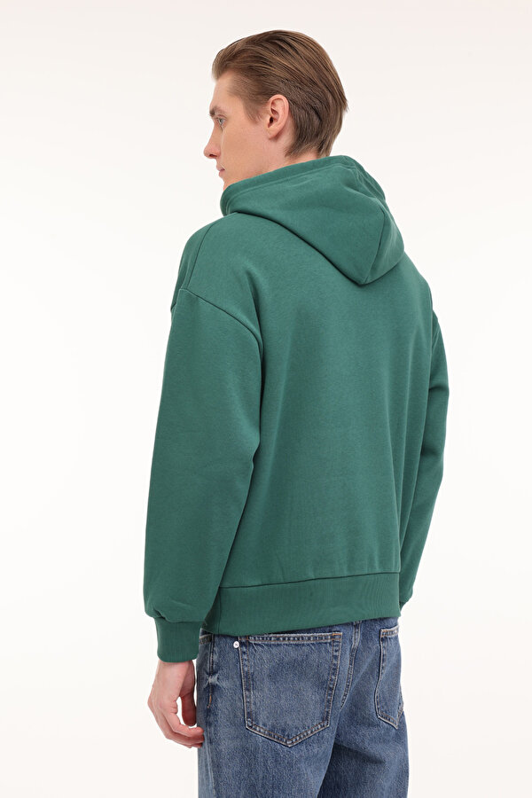 Mavi MAVİ BASKILI SWEATSHIRT Yeşil Erkek Sweatshirt