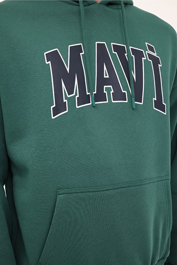 Mavi MAVİ BASKILI SWEATSHIRT Yeşil Erkek Sweatshirt