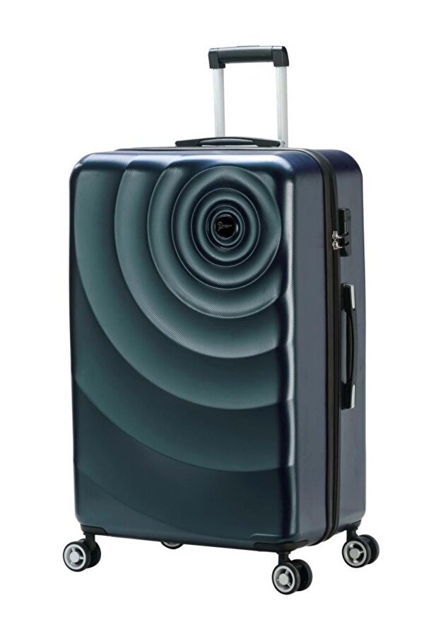 Louisiana Polo 2'li Valiz Seti Polikarbon Büyük Boy – Orta Boy Valiz Petrol 1808