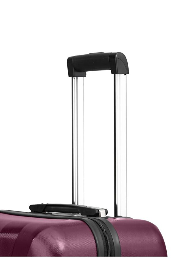 Louisiana Polo 3'lü Valiz Seti Polikarbon Valiz 4x2 Teker Bordo 1809