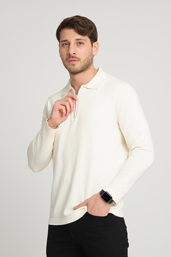 Alexander Gardi ALEXANDERGARDI FERMUARLI POLO YAKA KAZAK (E23-6702)