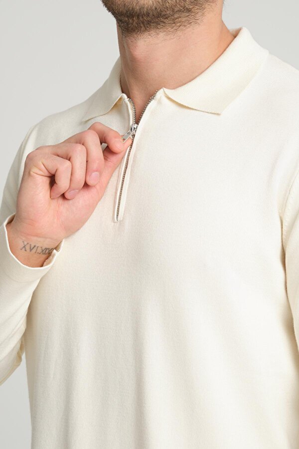 Alexander Gardi ALEXANDERGARDI FERMUARLI POLO YAKA KAZAK (E23-6702)