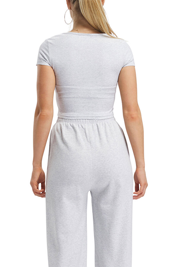 Reebok Cl Wde Tee Серый 026 Женщина Футболка
