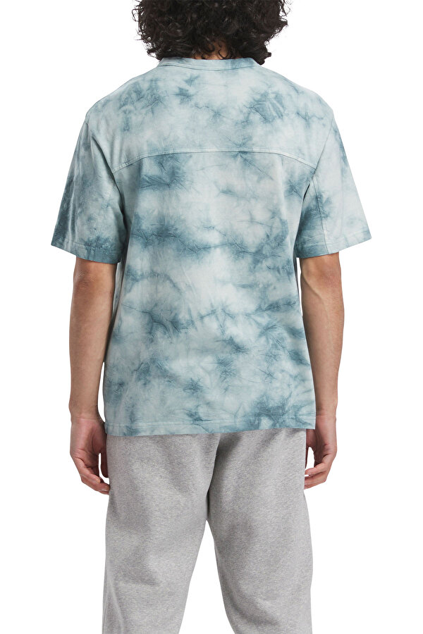 Reebok Natural Dye Knit Two Tone Голубой 008 Взрослый, Унисекс Футболка