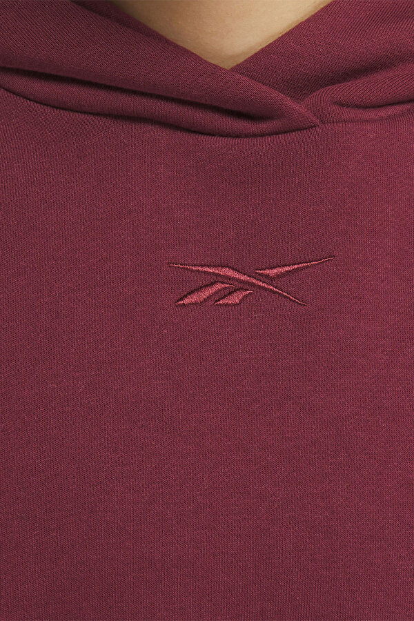 Reebok LUX OVERSIZED HOODIE BORDEAUX Woman 449