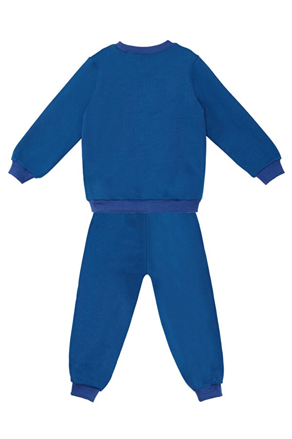 Denokids İtfaiye Erkek Bebek Lacivert Eşofman Takım