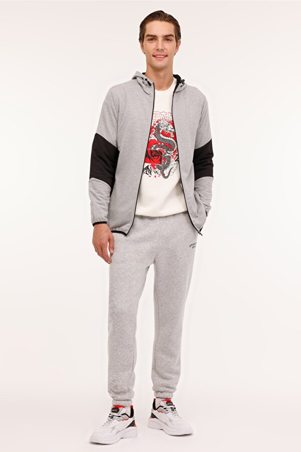 Kinetix Ml Rush 18Sn589 4Pr Серый 012 Мужчина Толстовка На Молнии