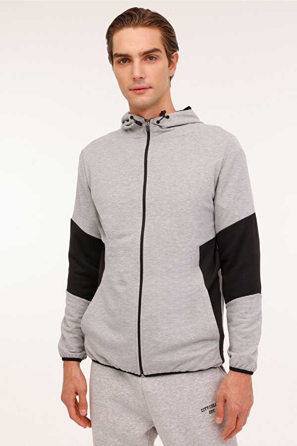 Kinetix Ml Rush 18Sn589 4Pr Серый 012 Мужчина Толстовка На Молнии