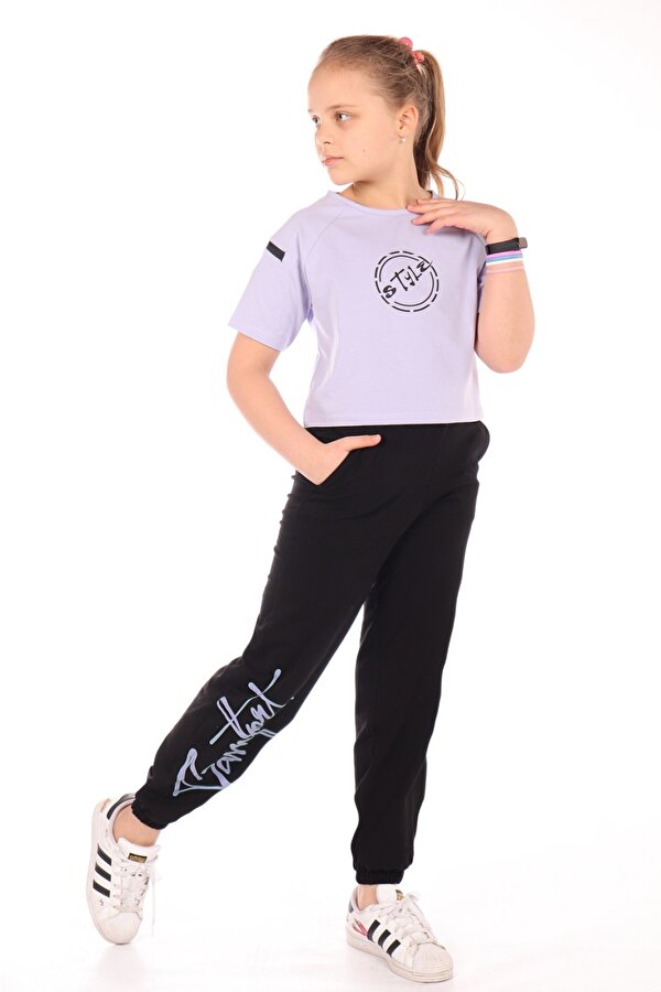 Toontoy Kids Toontoy Kız Çocuk Style Baskılı Eşofman Takım