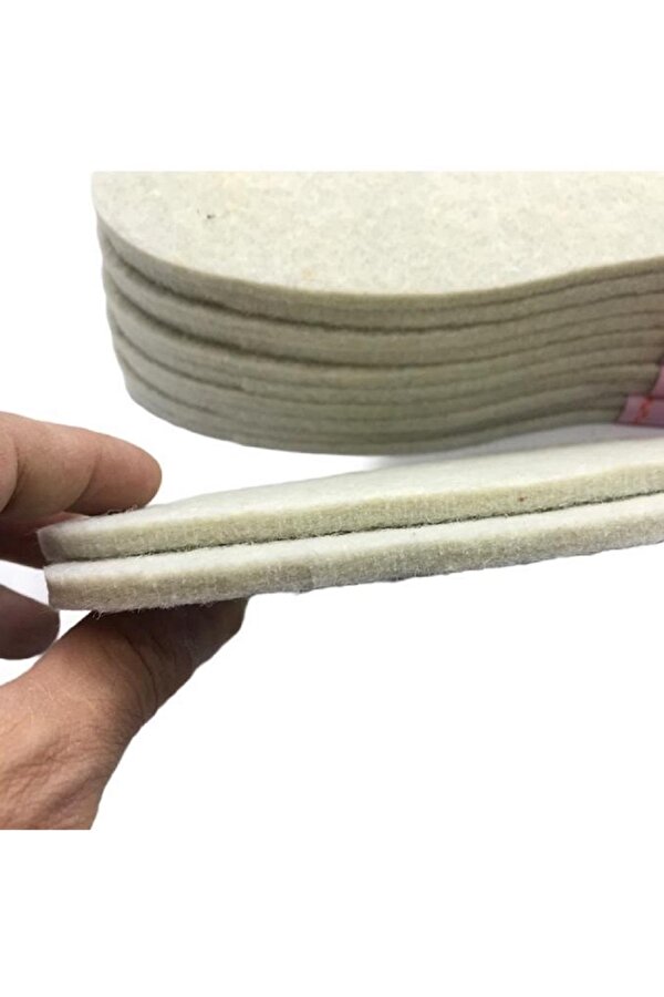 SRTfootcare Presli Yün Keçe Ayak Sobası Garson Beden 1 Çift