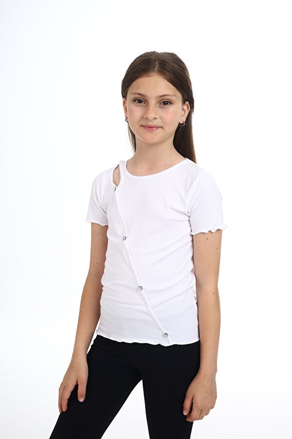 Toontoy Kids Toontoy Kız Çocuk Okul Tişört