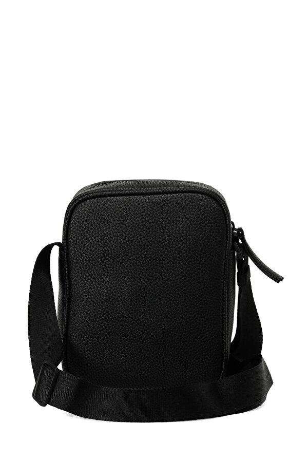 Tommy Hilfiger ESSENTIAL PU MINI REPORTE Siyah Erkek Omuz Çantası