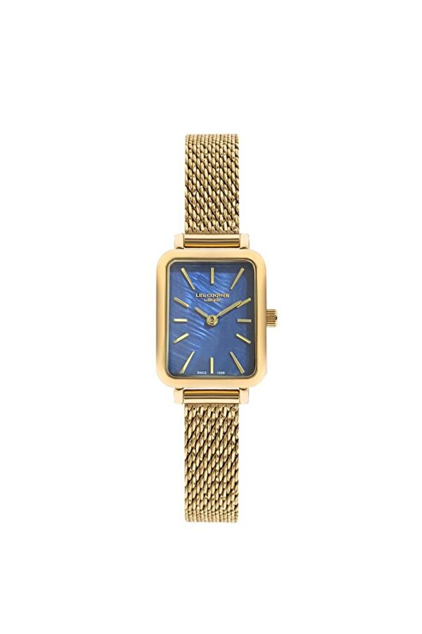 Lee Cooper LC07815 Dikdörtgen 6 Renk Hasır Kordon Kadın Kol Saati