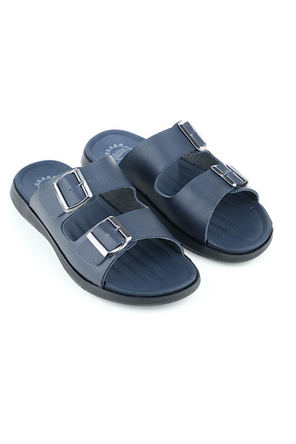 GEZER Yazlık Fuspetli Taban İki Toka Ayarlanabilir Erkek Terlik