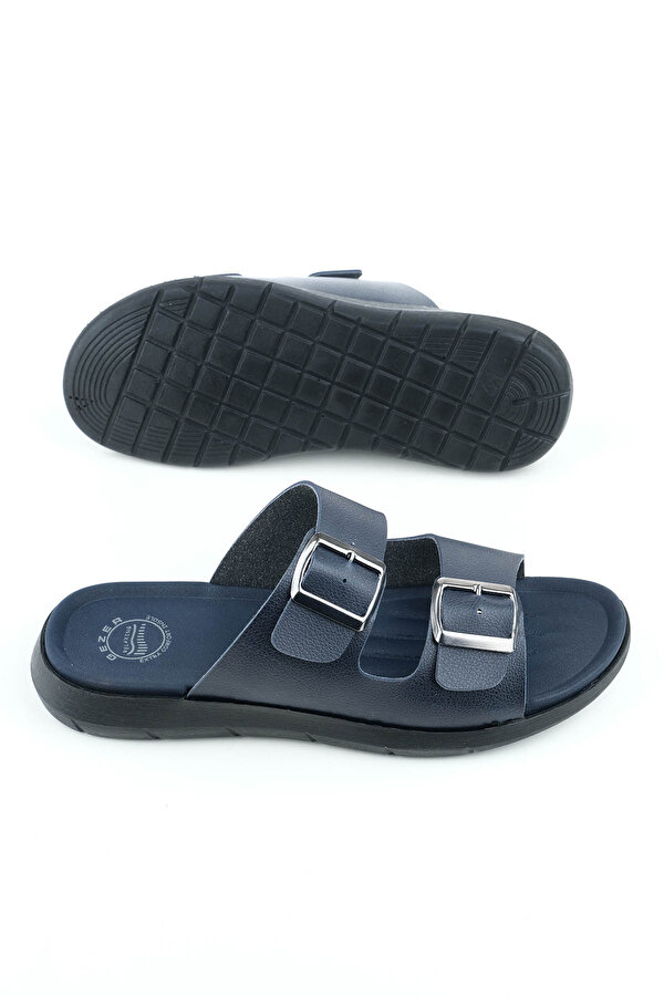 GEZER Yazlık Fuspetli Taban İki Toka Ayarlanabilir Erkek Terlik