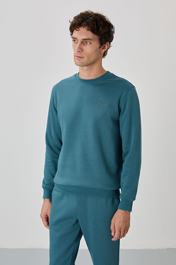 TOMMYLIFE Andy Orman Yeşil Şardonlu Erkek Eşofman Takım - 85190