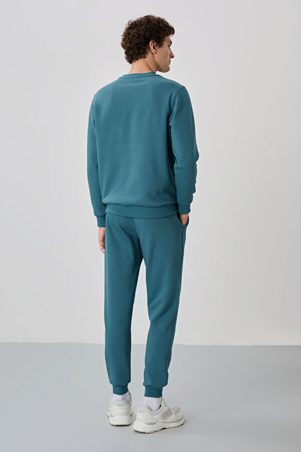 TOMMYLIFE Andy Orman Yeşil Şardonlu Erkek Eşofman Takım - 85190